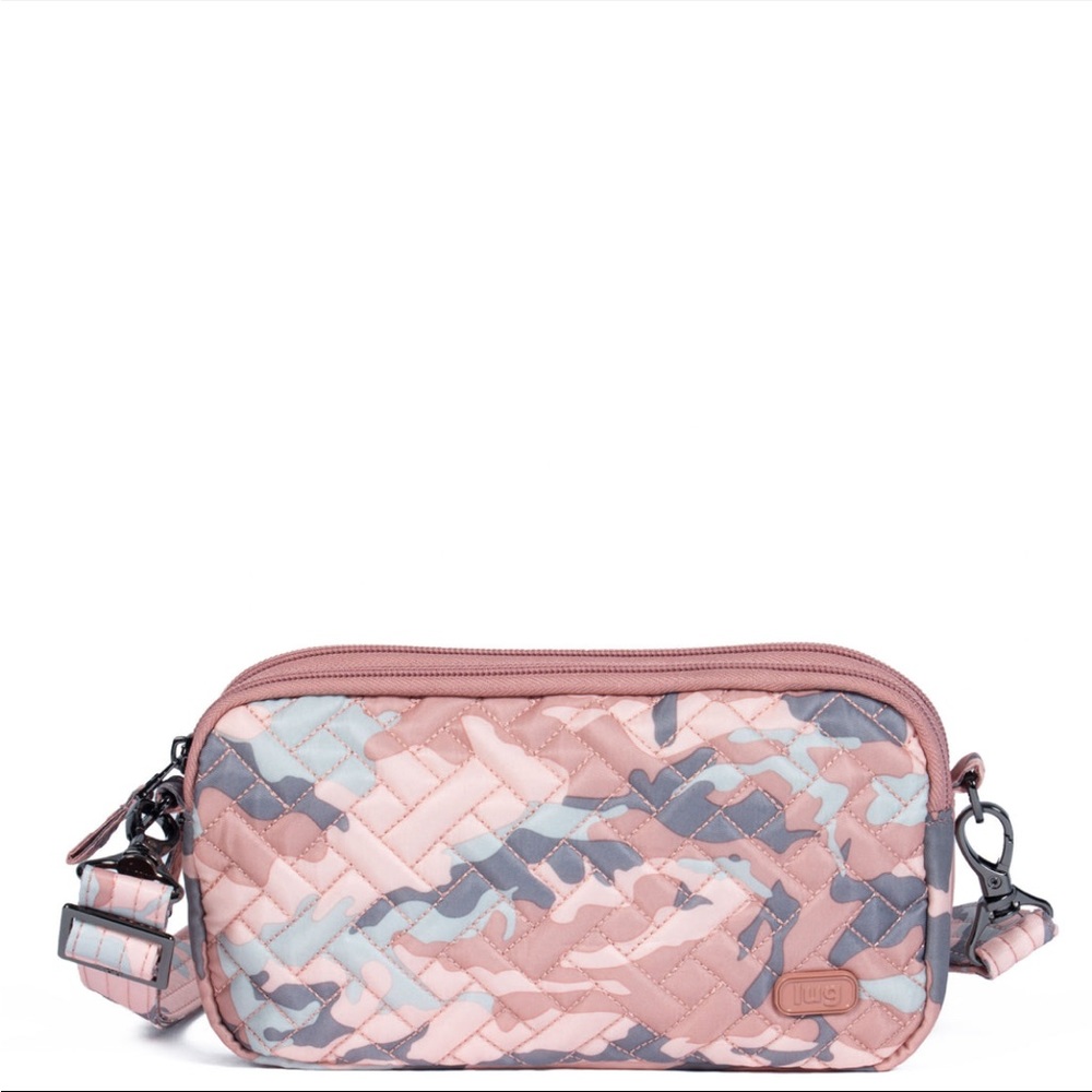 NWT Lug Coupe XL Convertible Crossbody Bag in Camo Rose🌹 - Picture 3 of 8